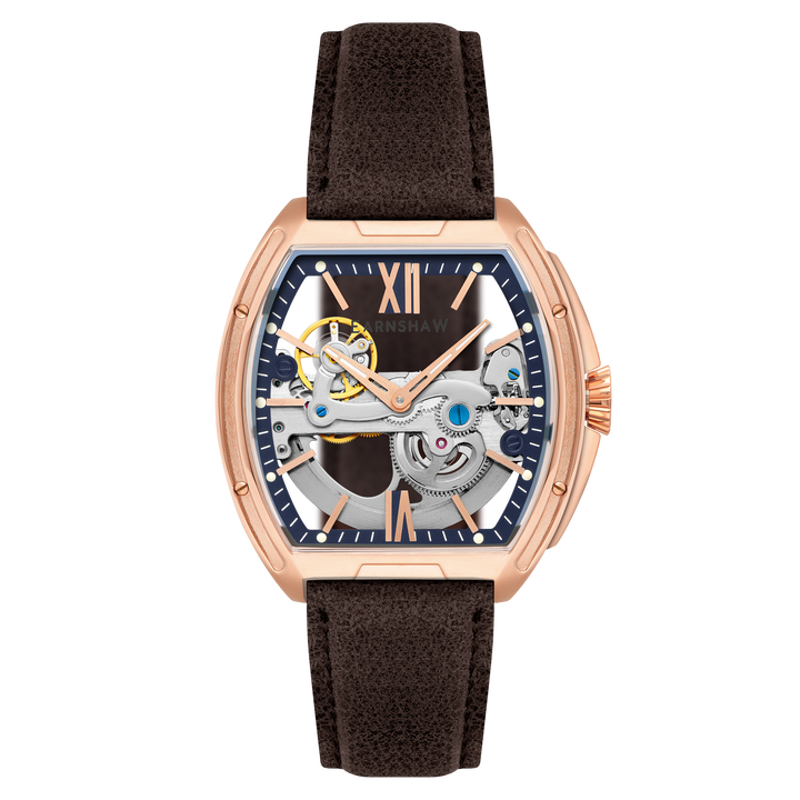 Nobility Knightsbridge Automatic Blue / Leather | Blue Dial