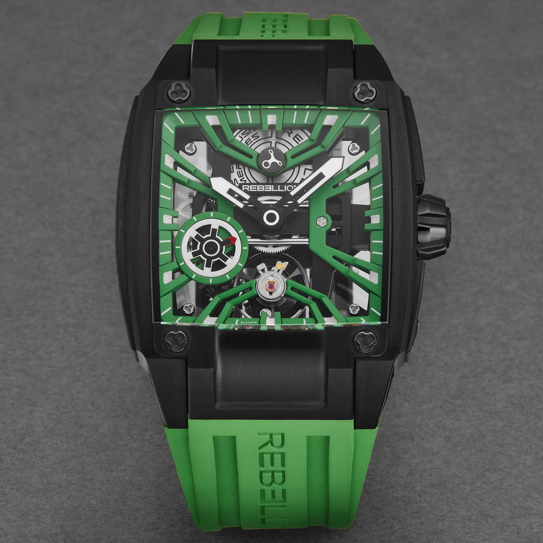 Re-Volt RBREV3H.TB.GR / Green Skeletonized | Green Skeletonized Dial