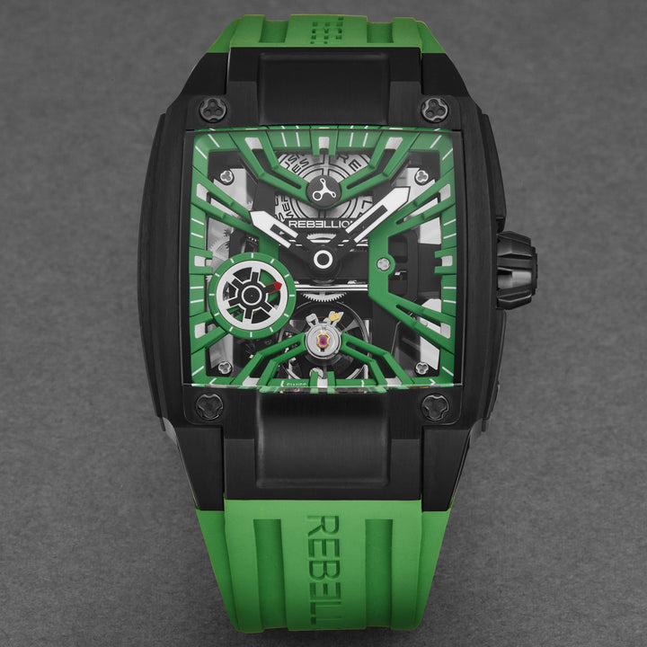 Re-Volt RBREV3H.TB.GR / Green Skeletonized | Green Skeletonized Dial