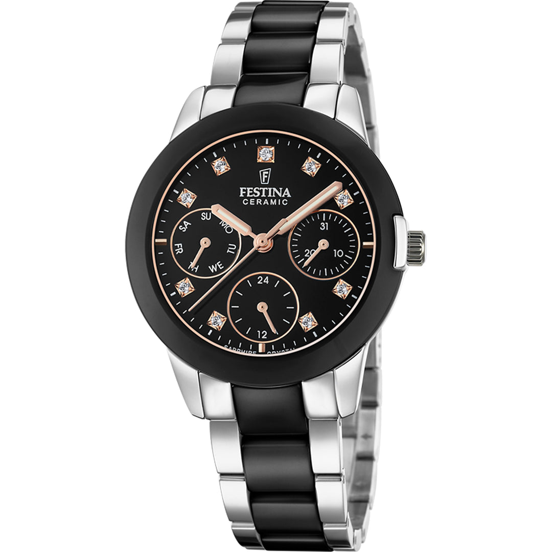 Ceramic Black / Ceramic | Black Dial