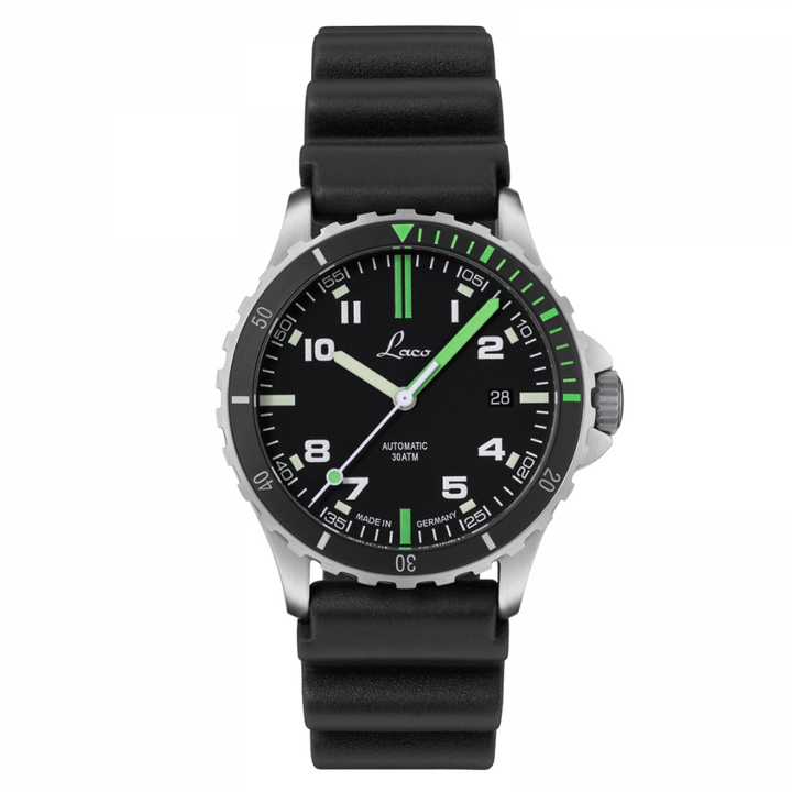 Amazonas 39 Black Rubber Black Dial
