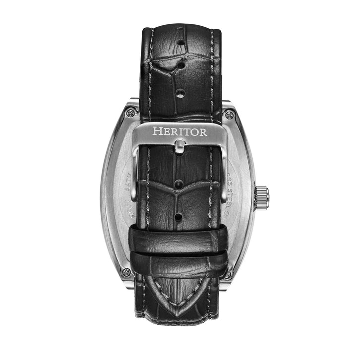 Masterson w/ 24 Hour Hand Silver / Black | Black Dial