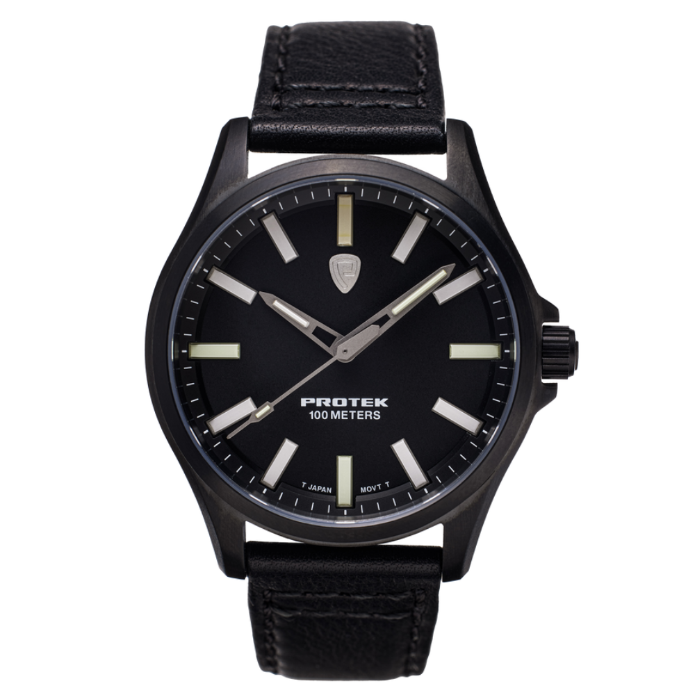 Titanium Field Black Case, Black Dial, Black Strap | Black Dial