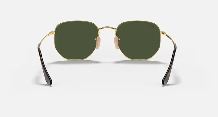 HEXAGONAL FLAT LENSES MEN'S Gold / Green