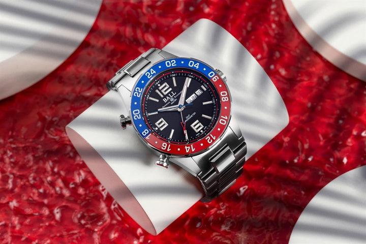 Roadmaster Marine GMT Black / Titanium Black Dial