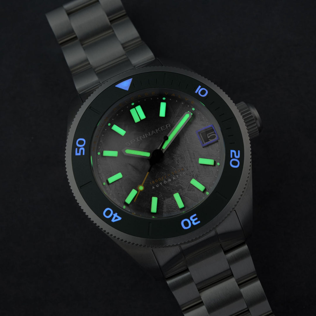 Piccard Automatic Meteorite Limited Edition Grey & Green / Stainless Steel | Gre