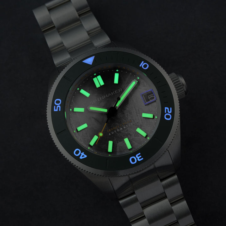Piccard Automatic Meteorite Limited Edition Grey & Green / Stainless Steel | Gre