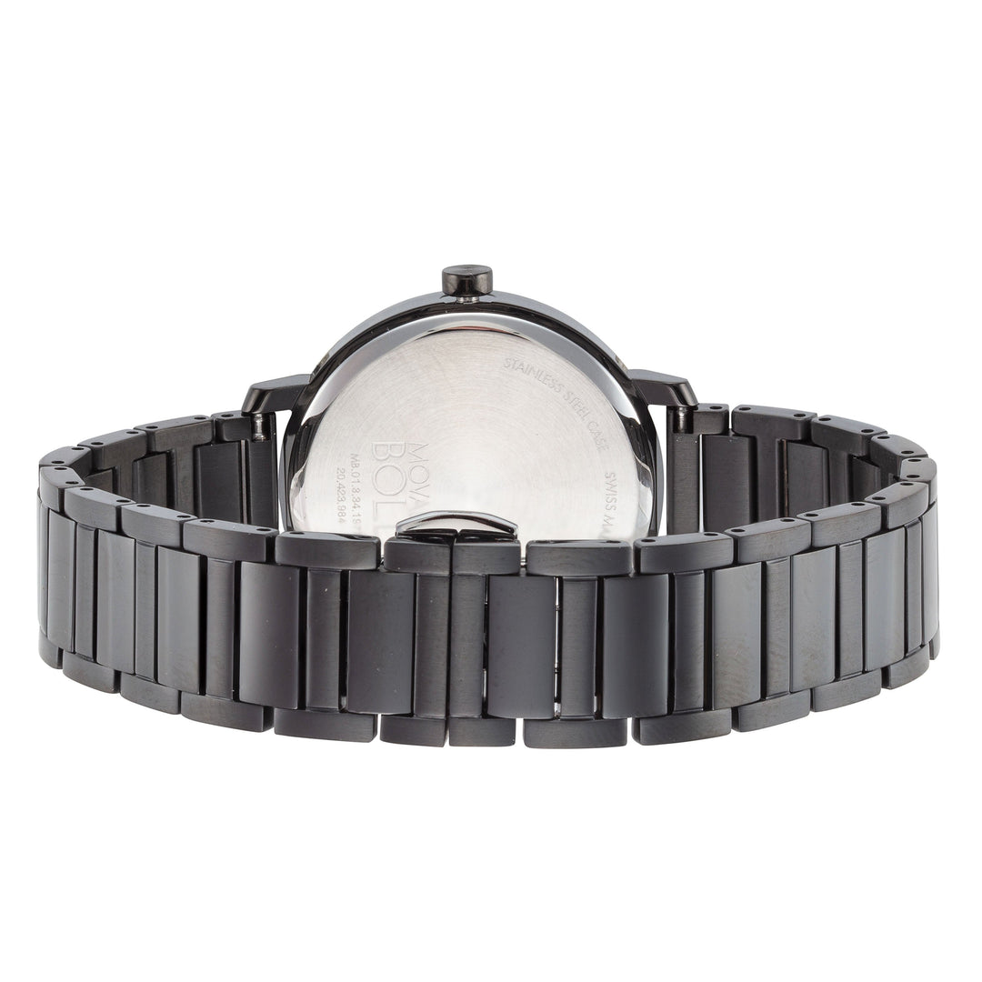 Movado 34mm / Black / Black | Black Dial