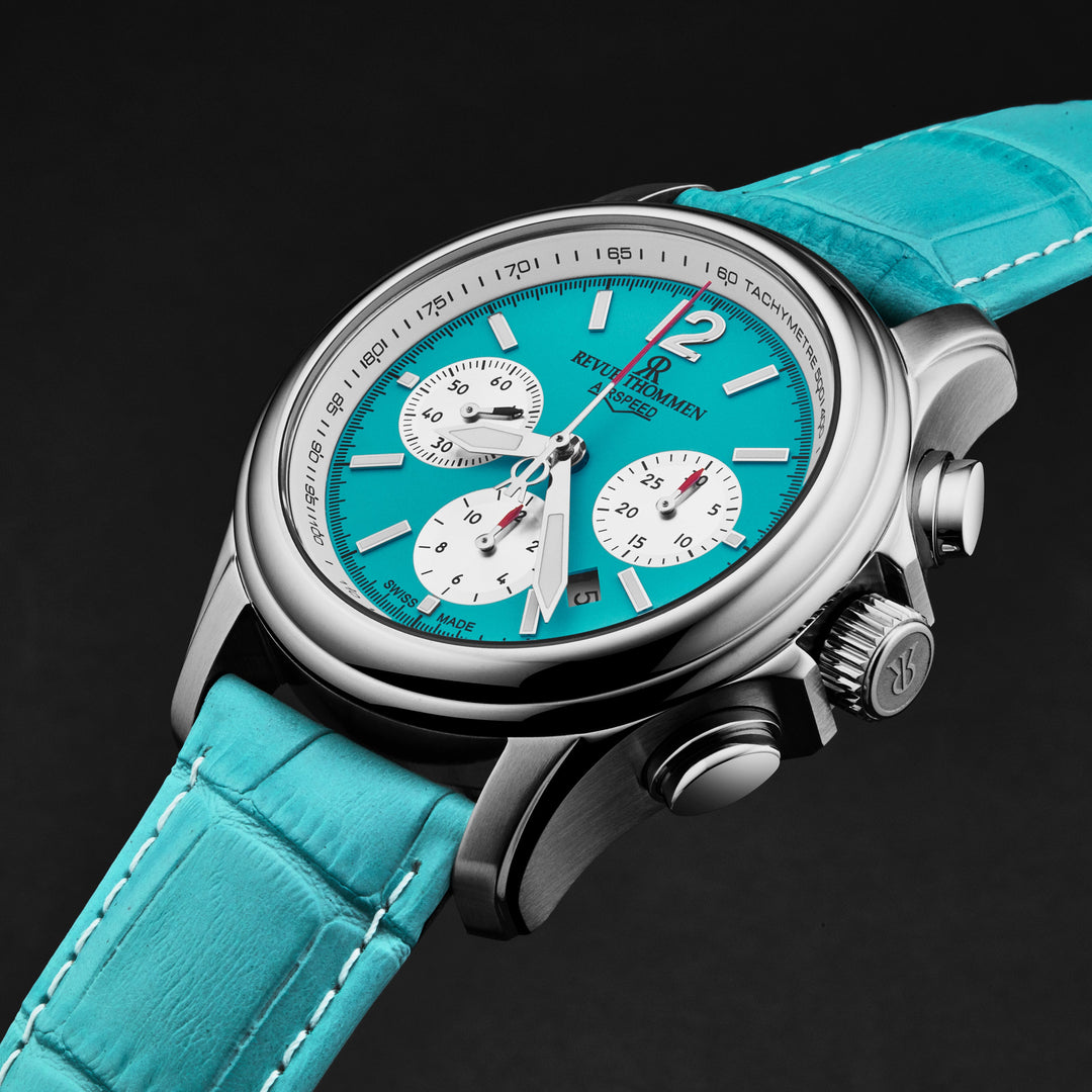 Air speed 16041.6331 / Turquoise | turquoise Dial