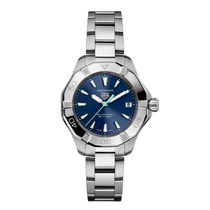 Aquaracer PROFESSIONAL 200 SOLARGRAPH 34mm Northern Glow | Blue Dial