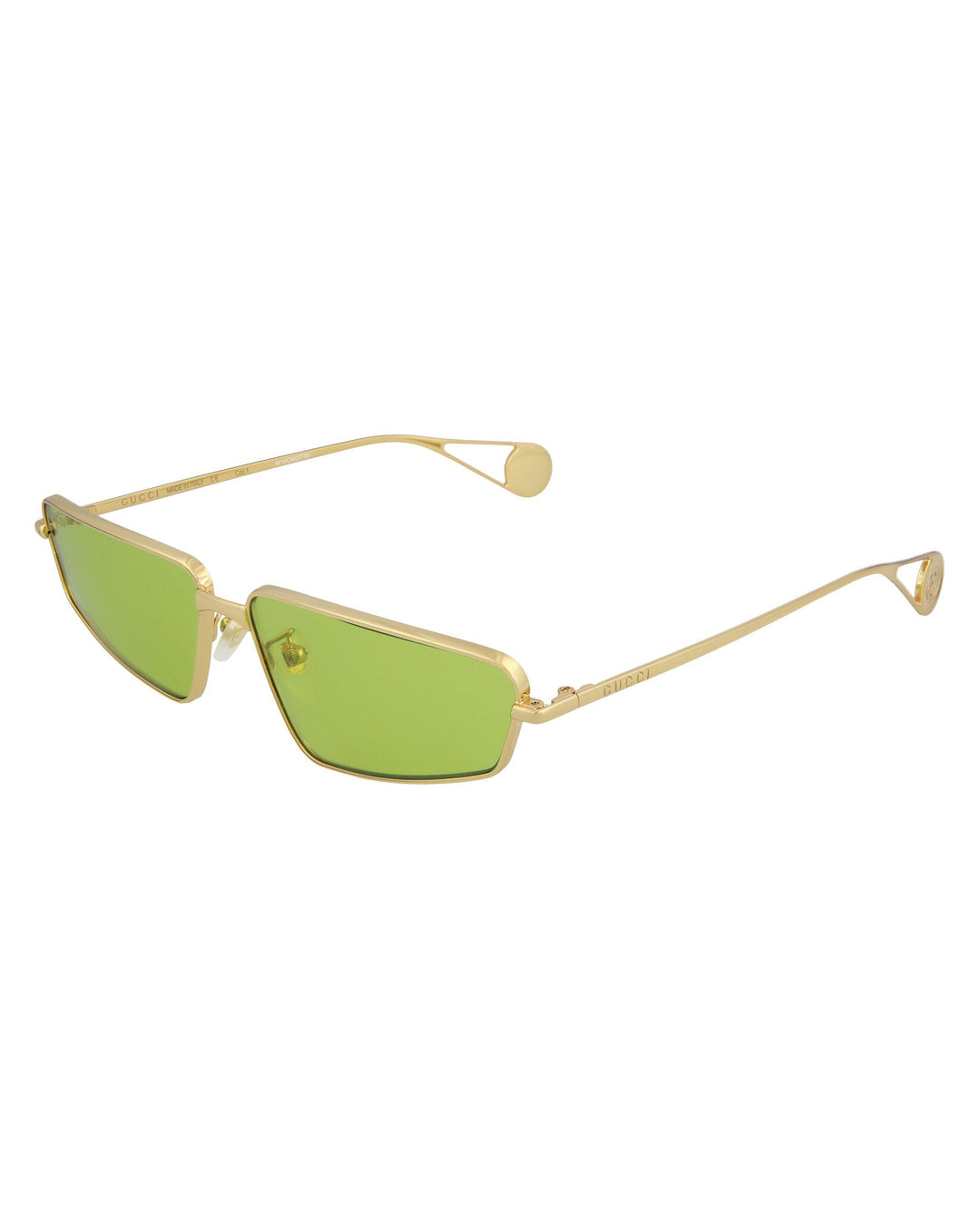 Novelty Gold Frame, Green Lens |  Dial