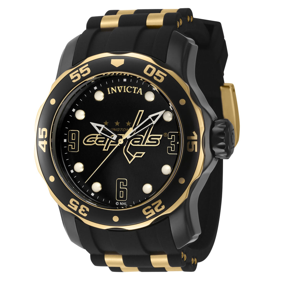 NHL Washington Capitals NHL Washington Capitals | Black and Gold Dial