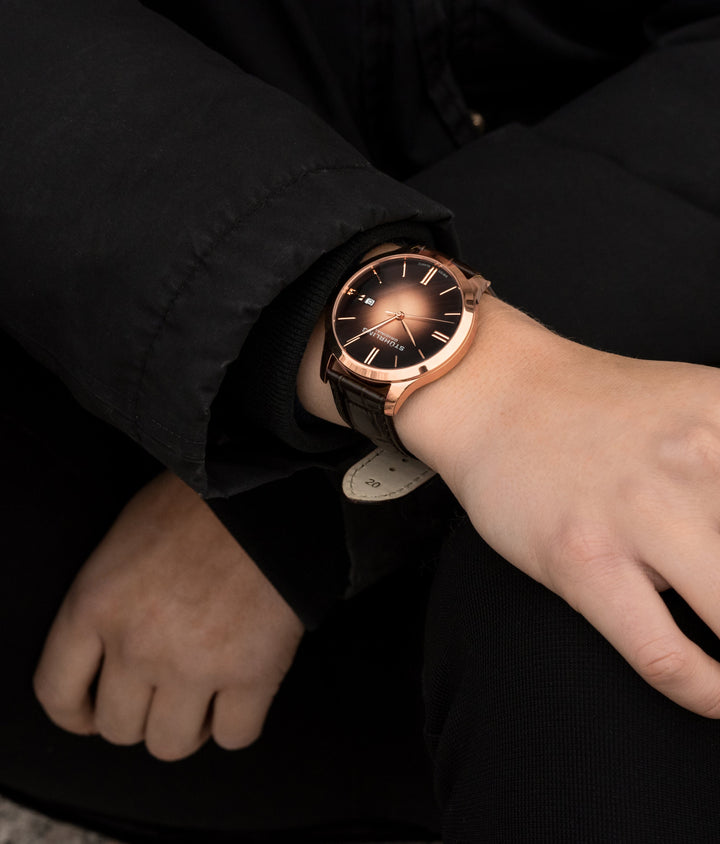 Symphony Rose/ Brown | Black Dial