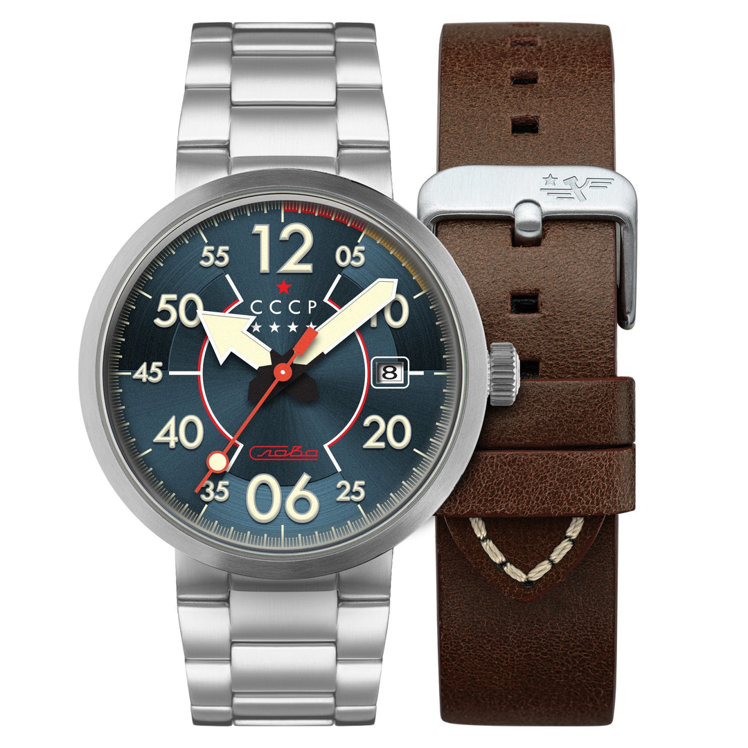 Proton Automatic Silver / Blue Dial | Blue Dial