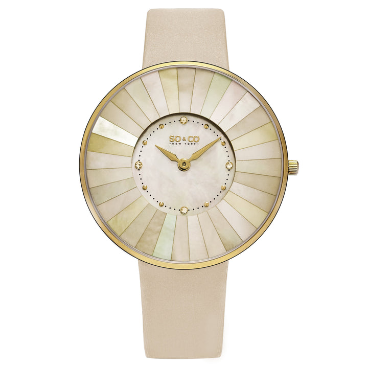 Chelsea Orange/Leather | Champagne Dial