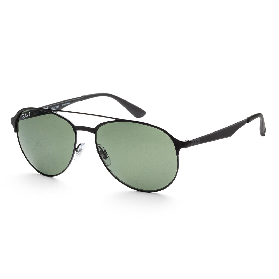 G-15 Shiny Black on Top Matte Black Frame, Dark Green  Polar Lens |  Dial