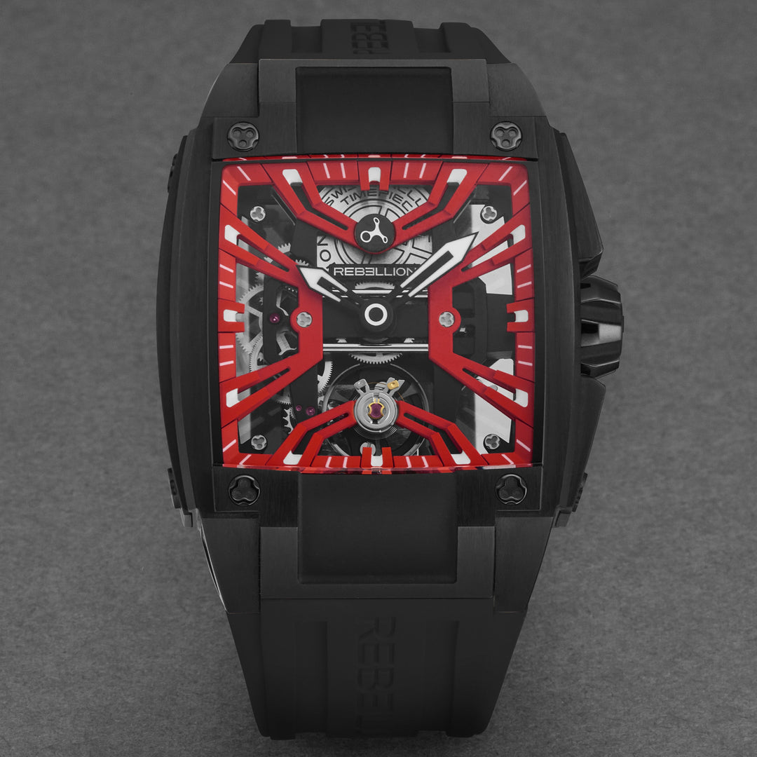 Re-Volt RBREV2H.TB.RD / Red Skeletonized | Red Skeletonized Dial