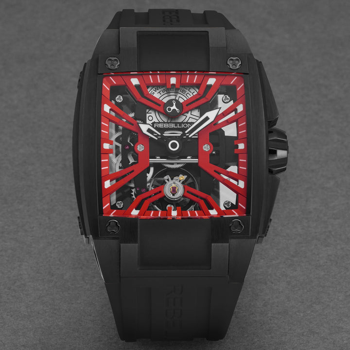 Re-Volt RBREV2H.TB.RD / Red Skeletonized | Red Skeletonized Dial