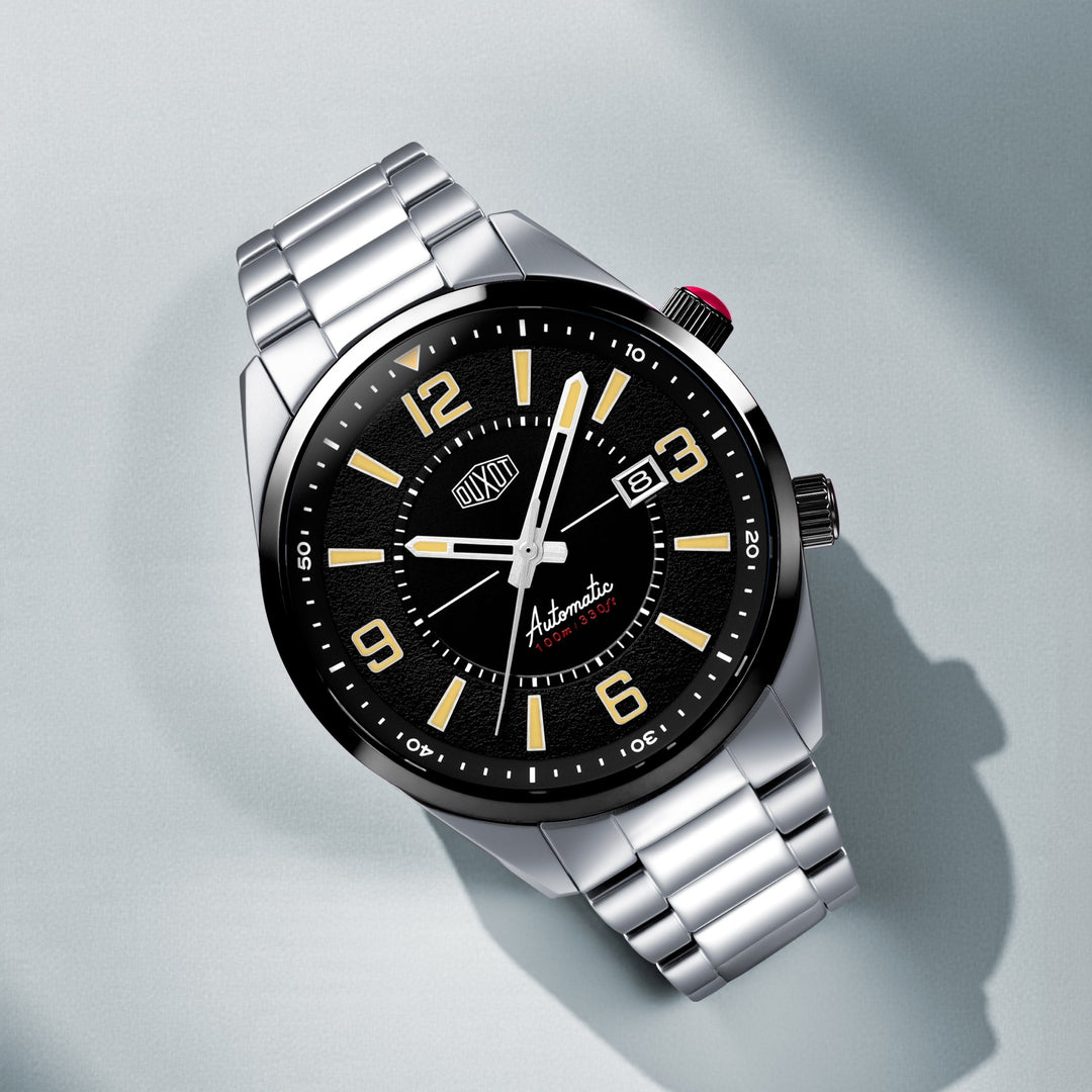 Ascensus Automatic Black / Stainless Steel | Black Dial