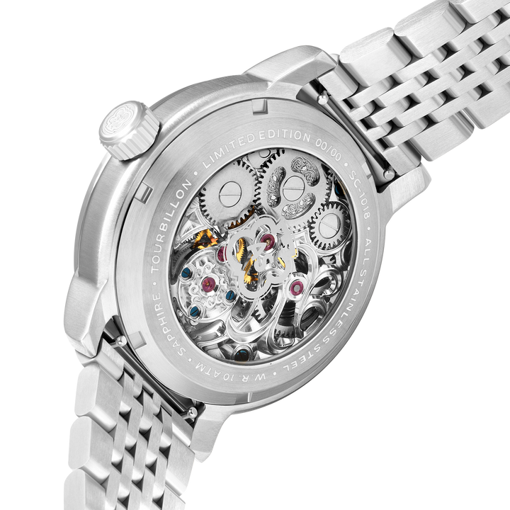 Heinrich GMT Moonphase Tourbillon Limited Edition Green / Stainless Steel | Gree