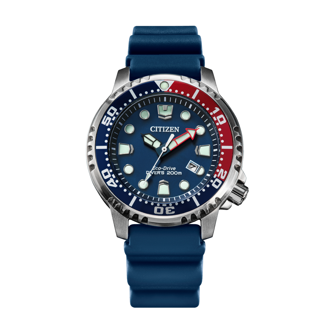 Promaster Dive Blue / Polyurethane | Blue Dial
