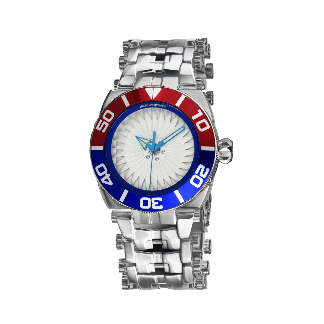Millipede Rotator NH35 43mm White Rotator | White Dial