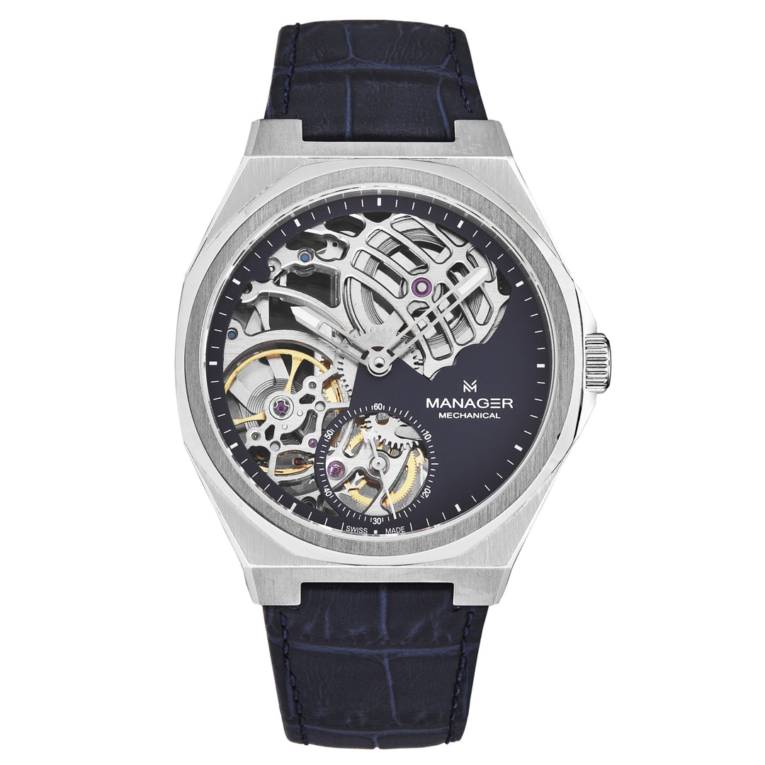 Revolution MAN-RM-03-SL / Blue | Blue Dial