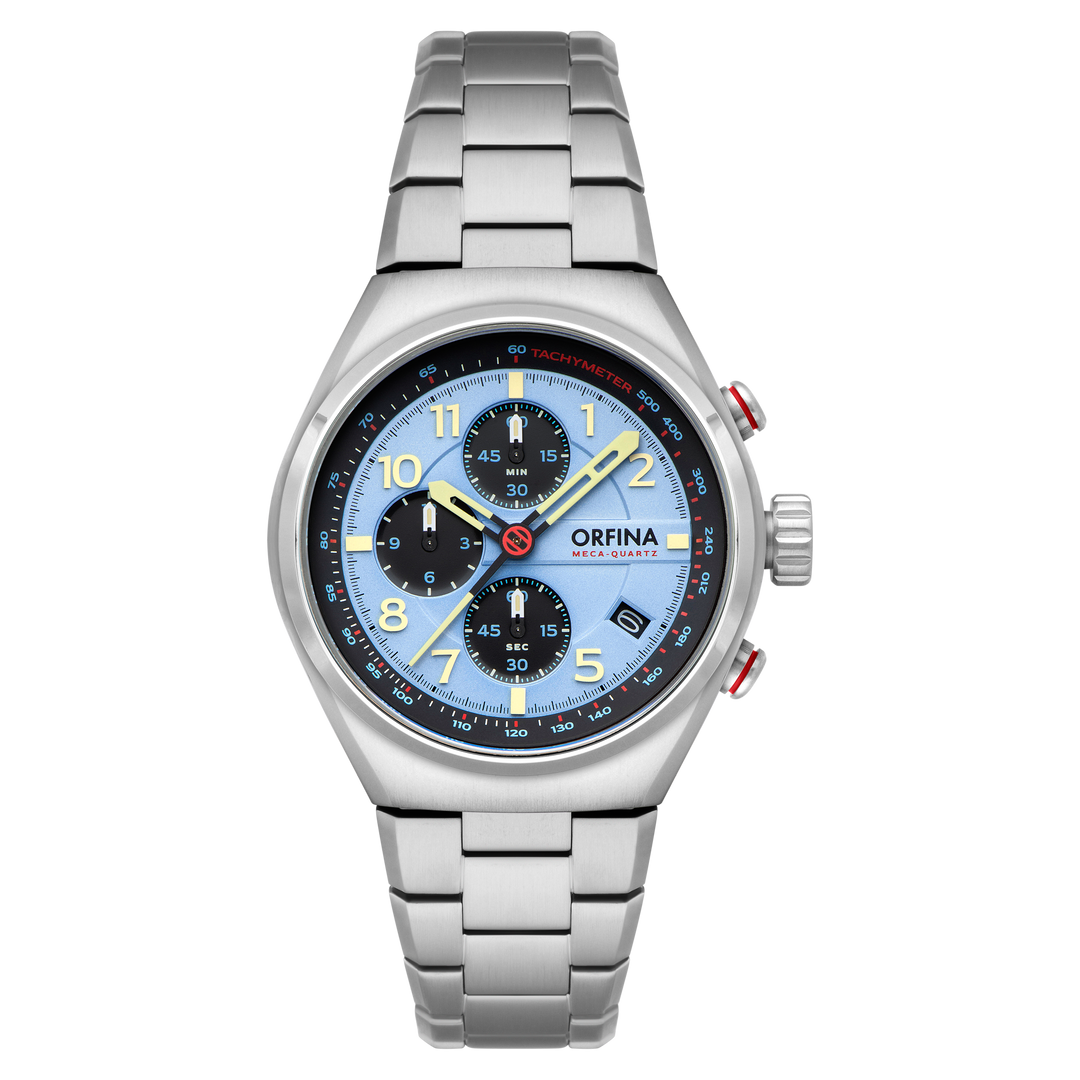 ORFINA ZERO-TWO CHRONOGRAPH Blue | Blue Dial