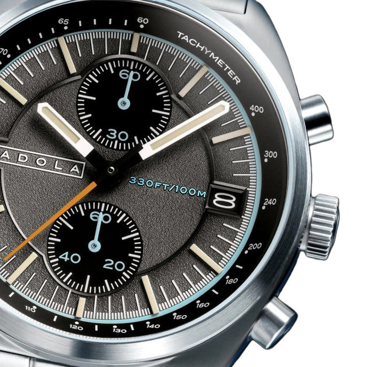 Slipstream Ashen Blast / Silver Stainless Steel Bracelet Gray Dial