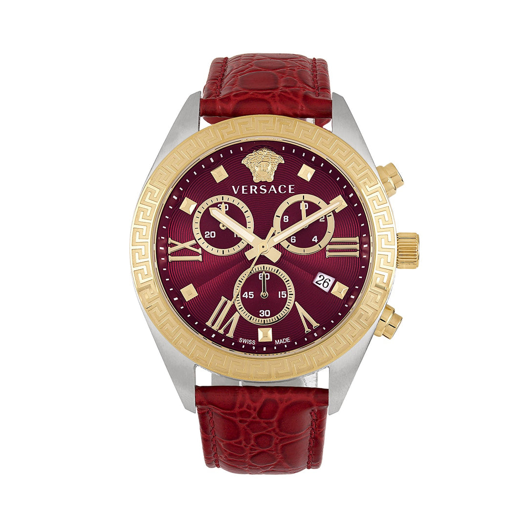 Greca Chrono 40mm / Red / Red | Red Dial