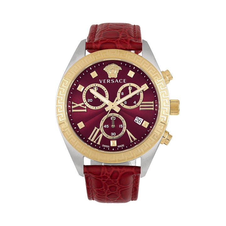 Greca Chrono 40mm / Red / Red | Red Dial