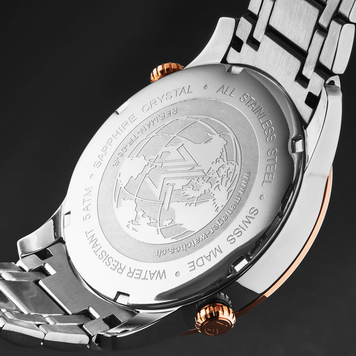 Nomad MAN-TR-06-BM / Silver | Silver Dial