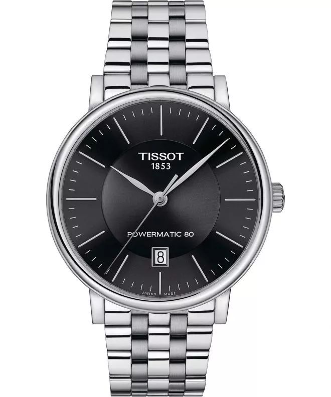 Carson 40mm / Black / Silver | Black Dial