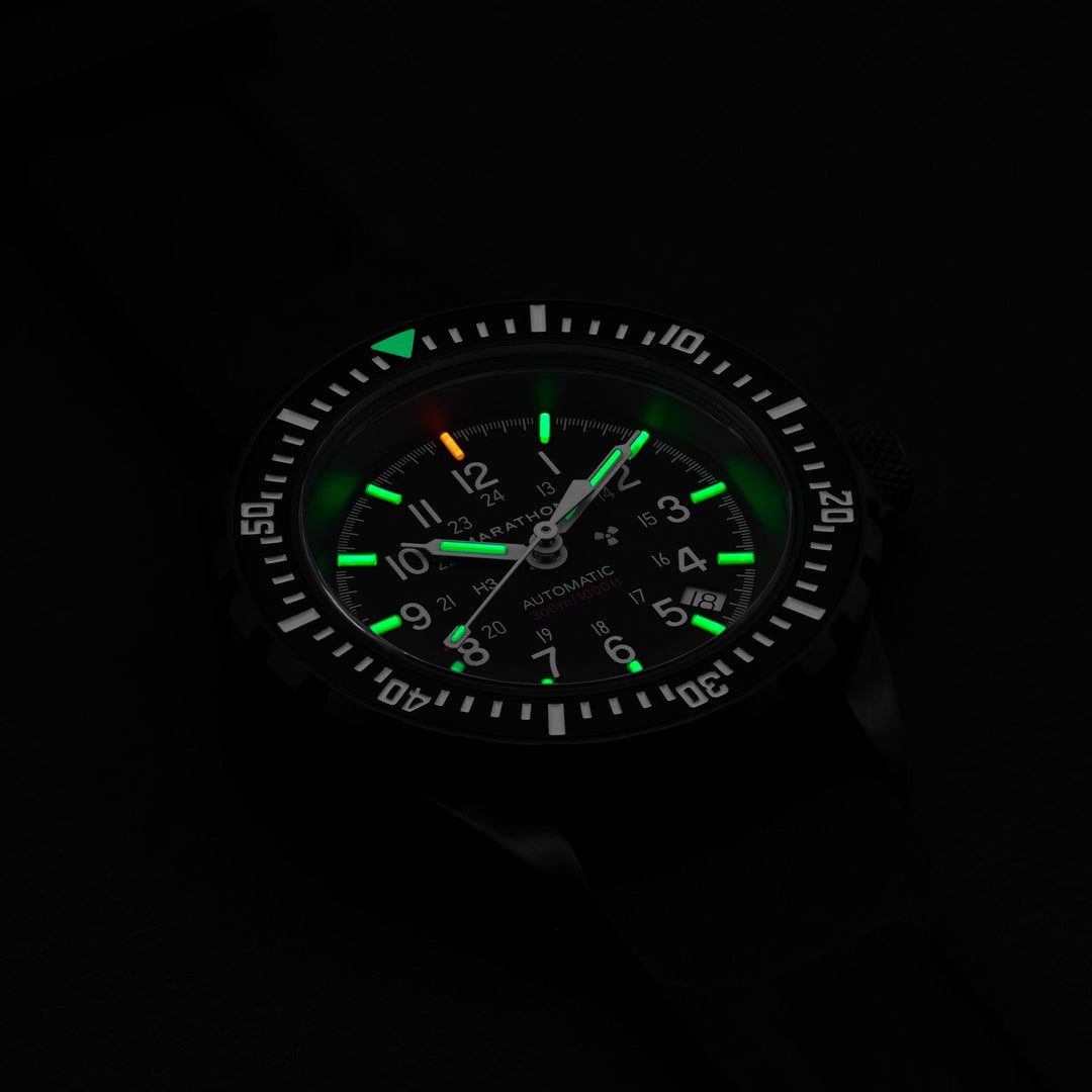 Dive BLACK/BKSS 3PC RUBBER (WW194006BK-0130) Black Dial