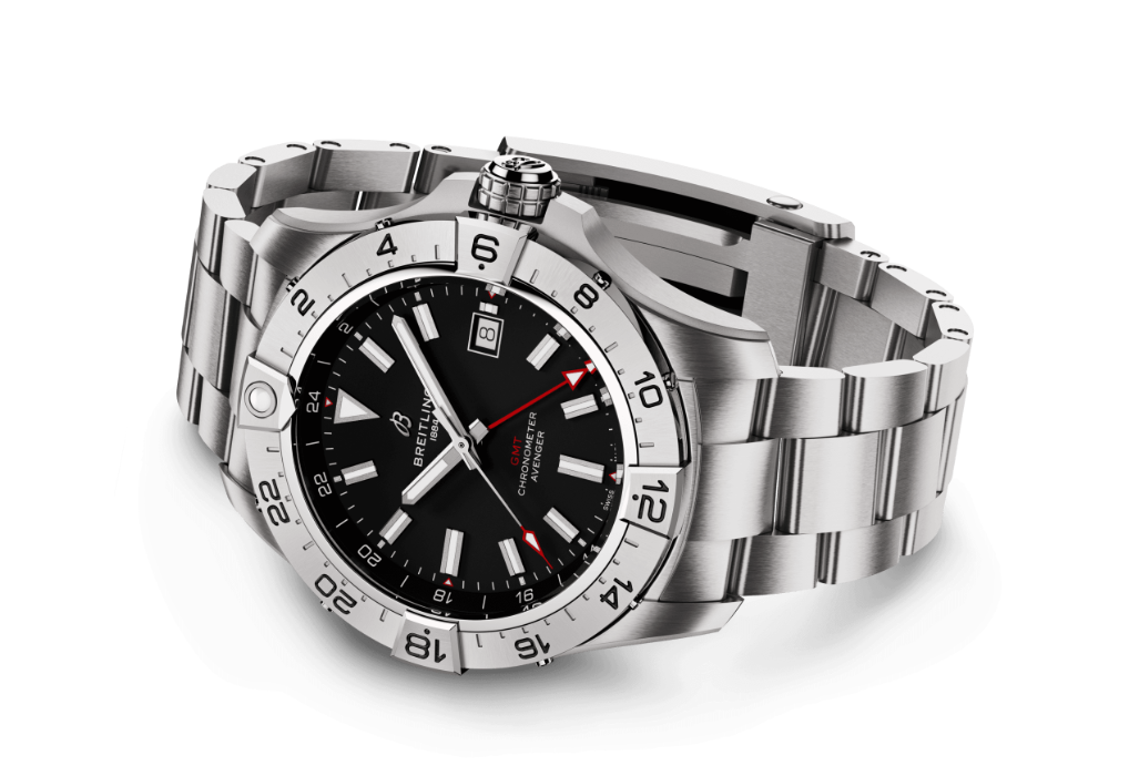 Avenger Automatic GMT 44mm / Black | Black Dial
