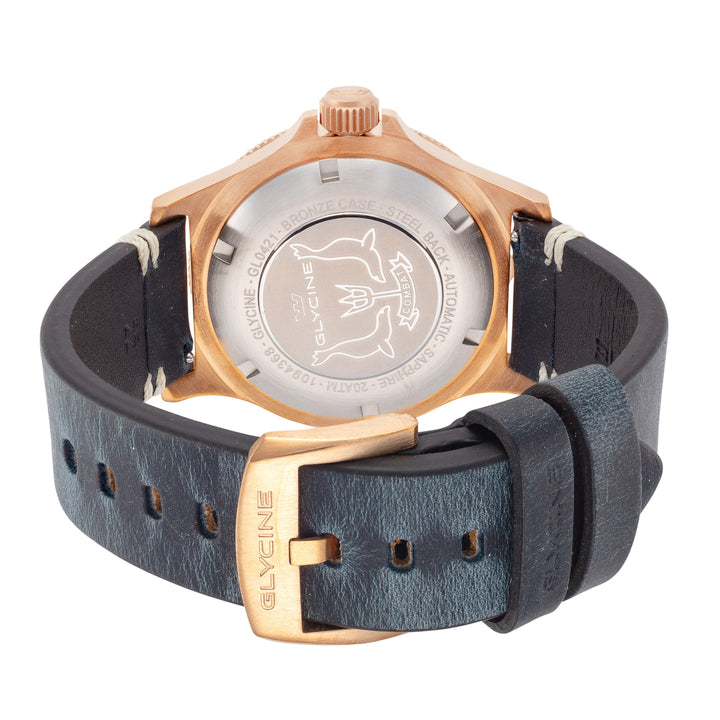 Combat Sub Bronze Vintage 42 mm / Blue / Blue Blue Dial
