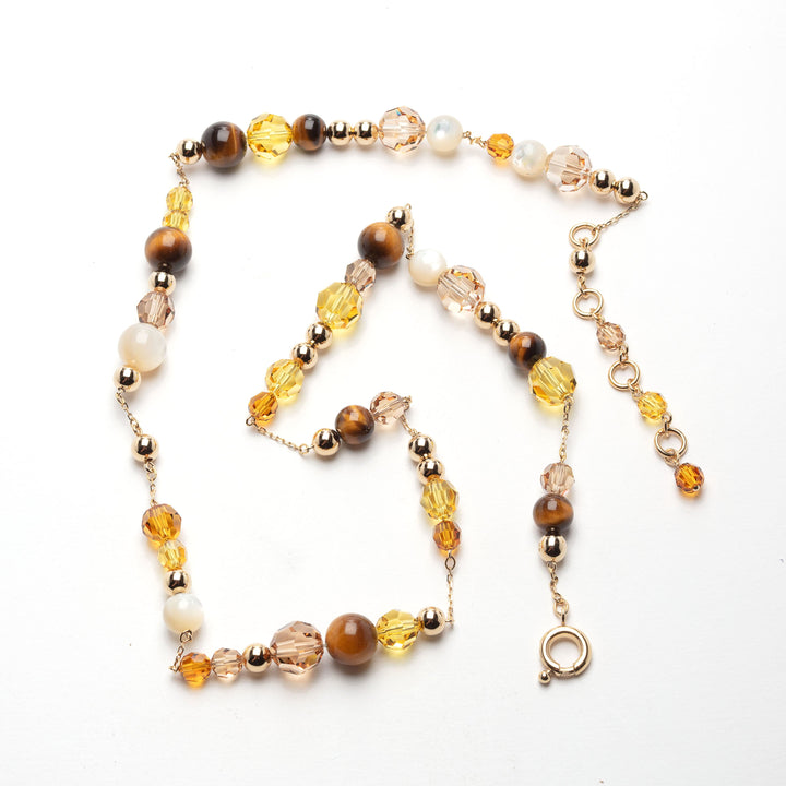 Somnia Multicolored / Gold-tone plated