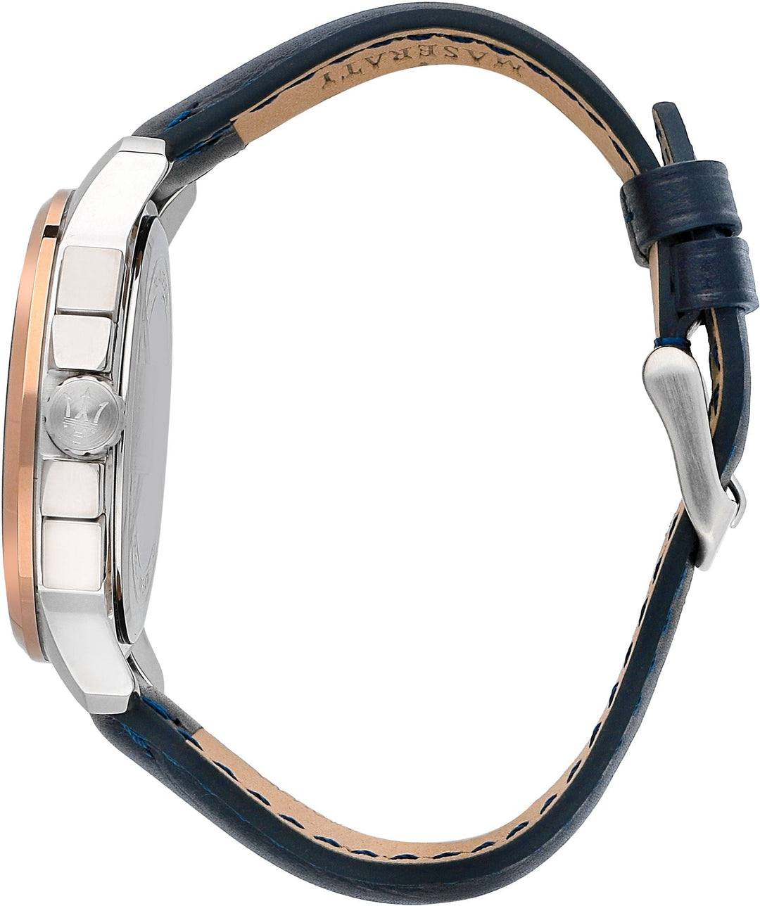 TRAGUARDO Blue / Leather | Blue Dial