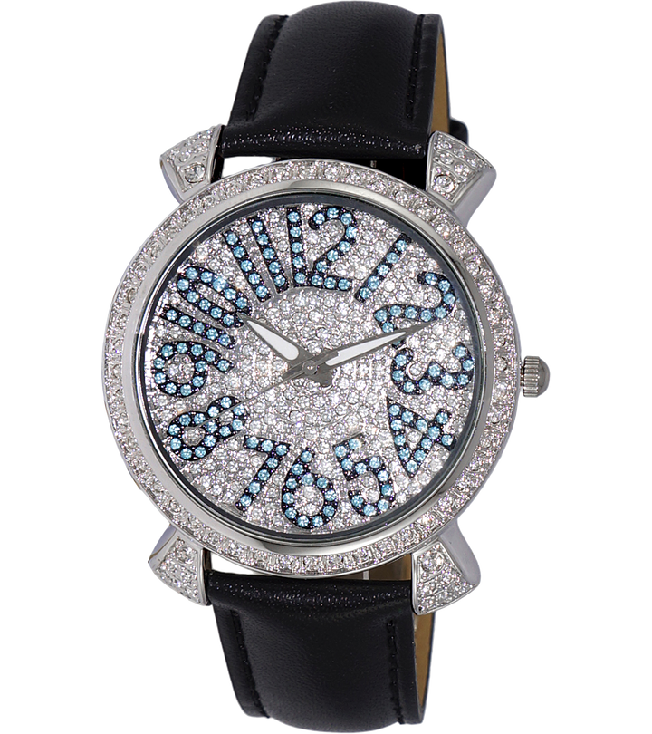 FLUSHY Silvertone/Blue | Blue Dial