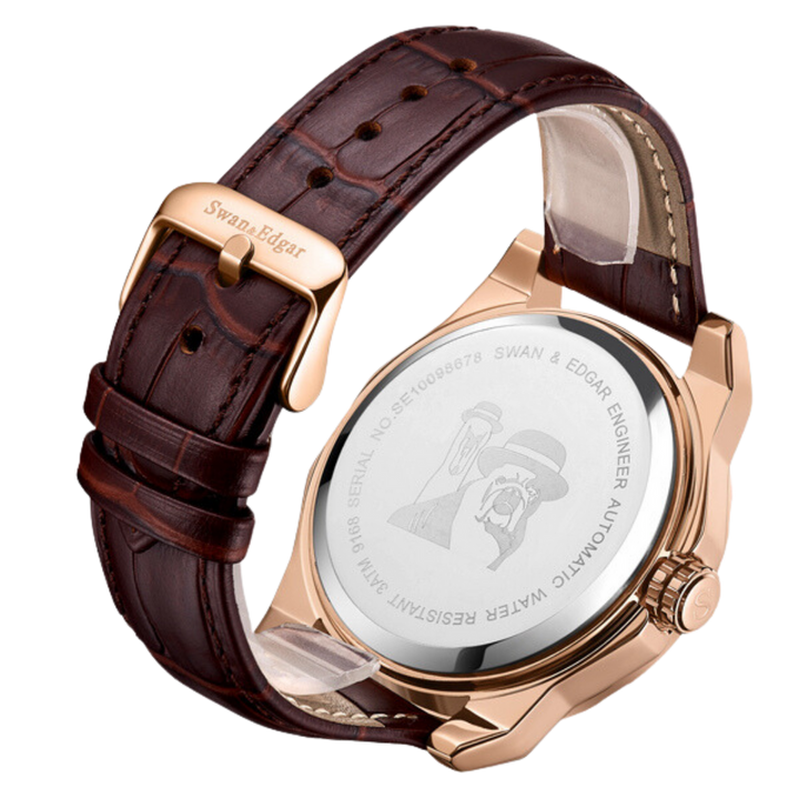 Engineer Automatic Brown  Dial / Brown Leather Strap Brown Dial