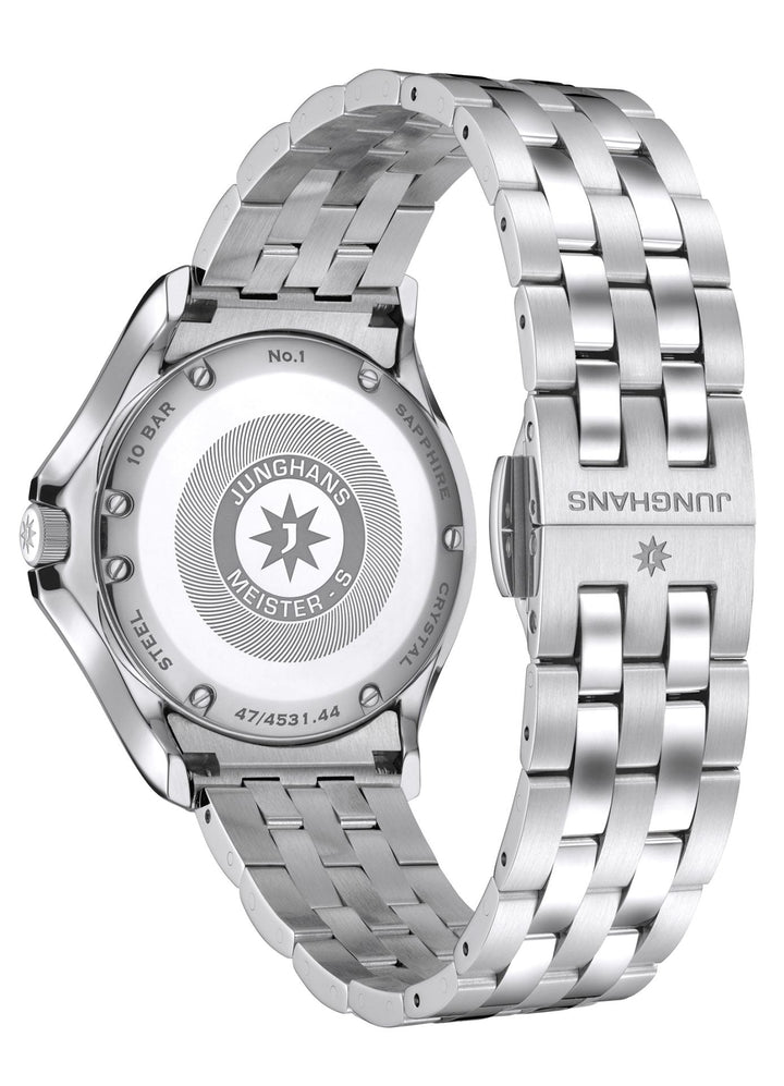 Meister S Quartz 35 Blackberry Dial / Stainless Steel Bracelet Blackberry Dial