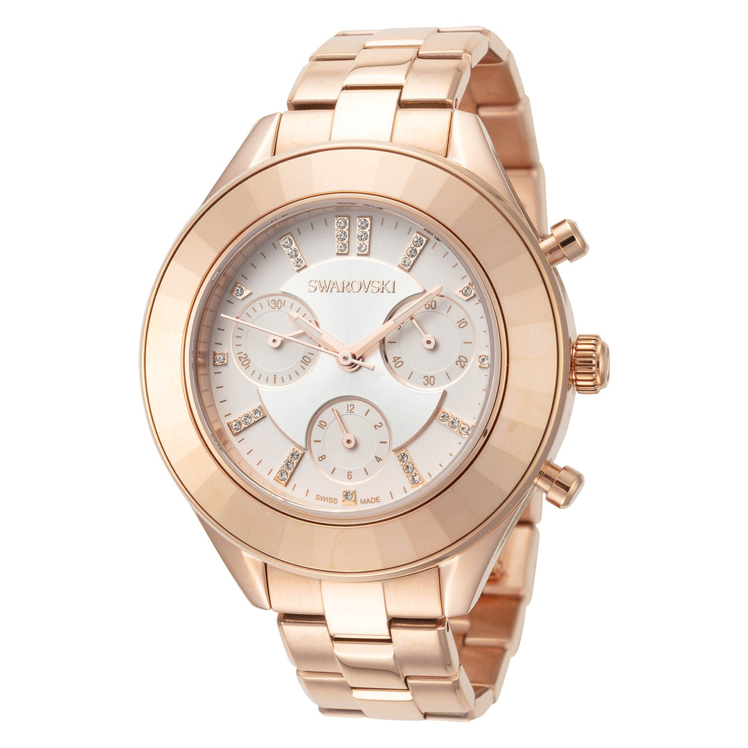Octea Lux Sport 39mm / Silver / Rose Gold | Silver Dial