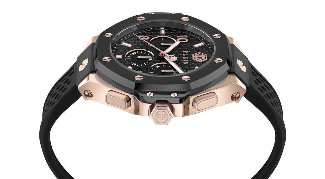 CHRONO ROYAL Black / Silicone Black Dial