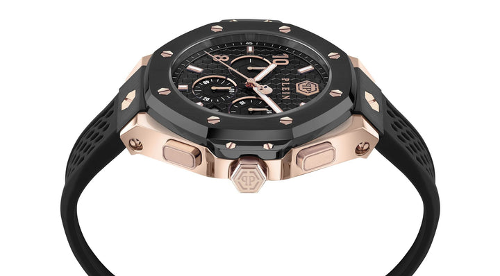 CHRONO ROYAL Black / Silicone Black Dial