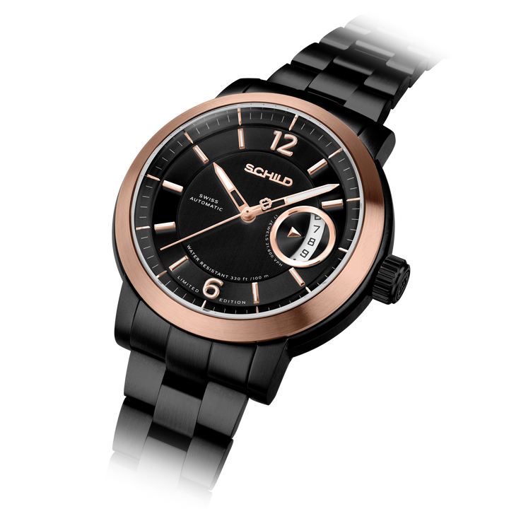 Heinrich Minimal Swiss Automatic Limited Edition Black / Black Stainless Steel |