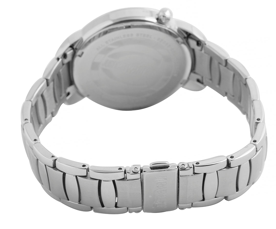 Just Cavalli 39mm / Silver / Black | Black Dial