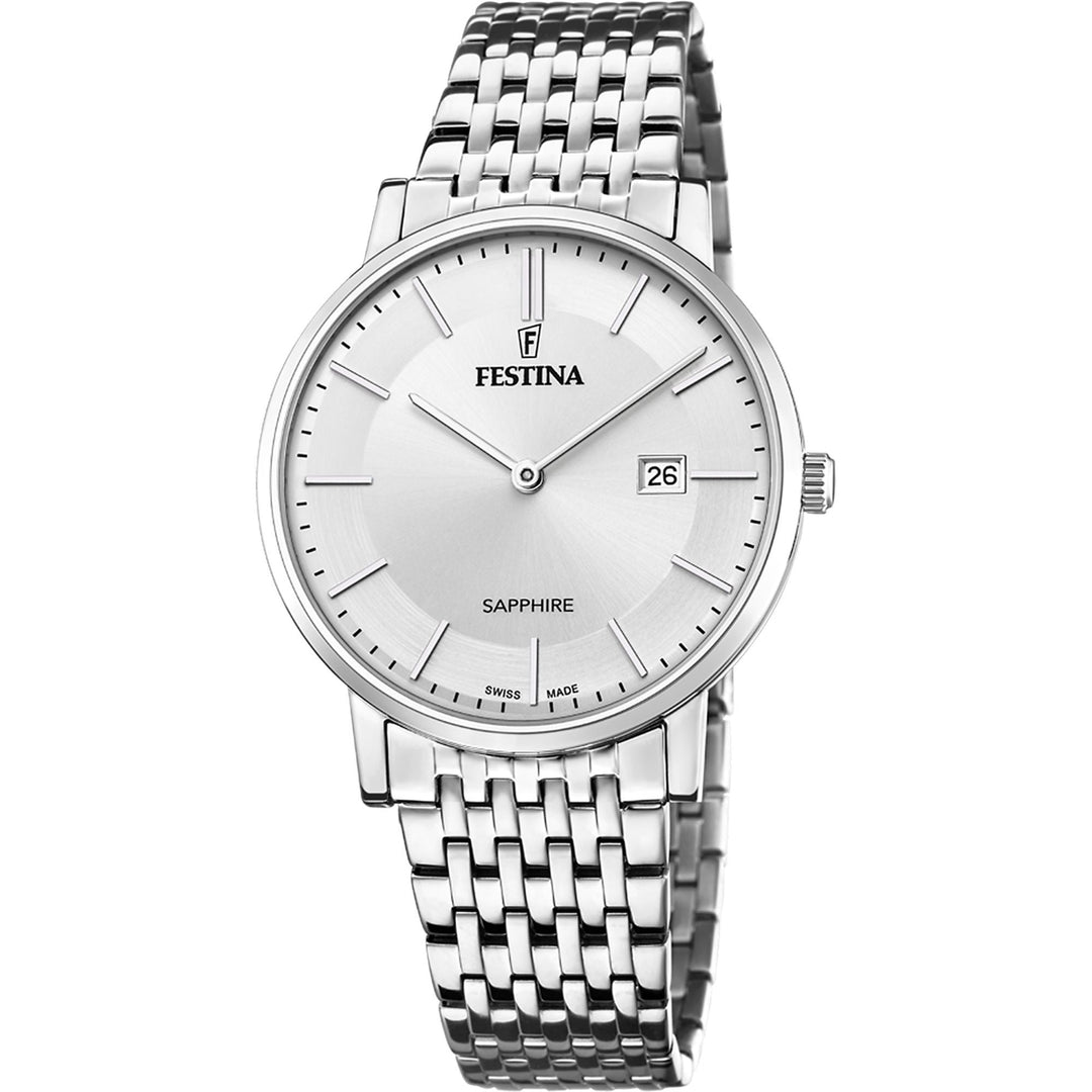 Classic Silver / Stainless Steel Silver Dial
