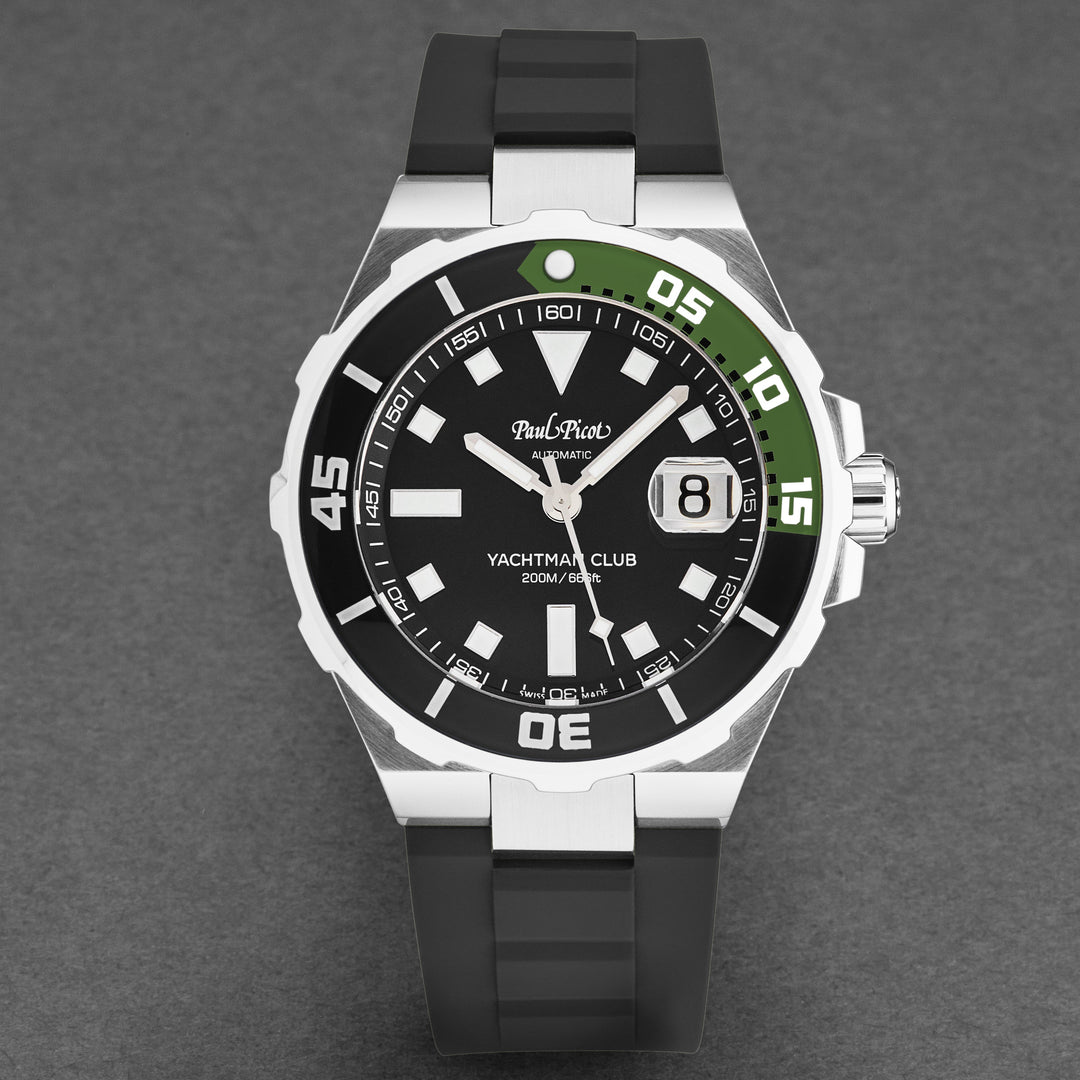 YachtmanClub P1251NVSG3614CM / Black | Black Dial