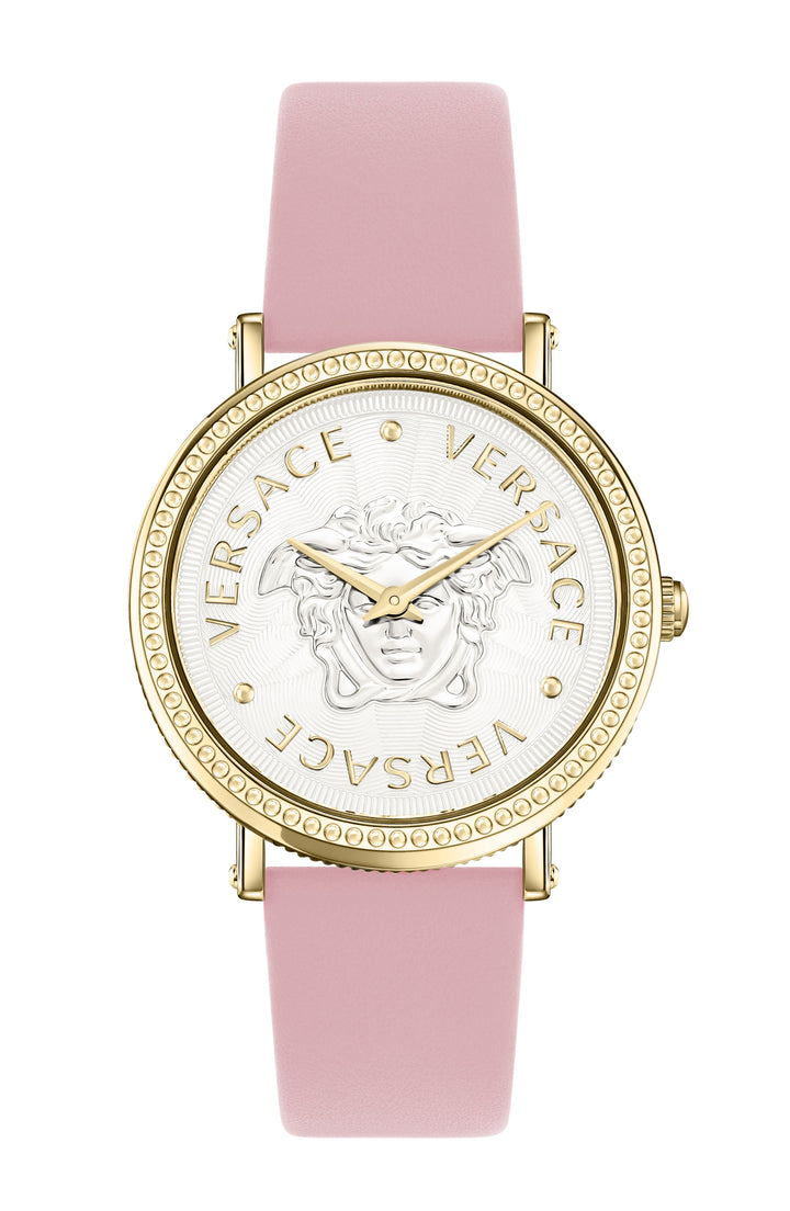 V-Dollar 37mm / Silver / Pink | Silver Dial