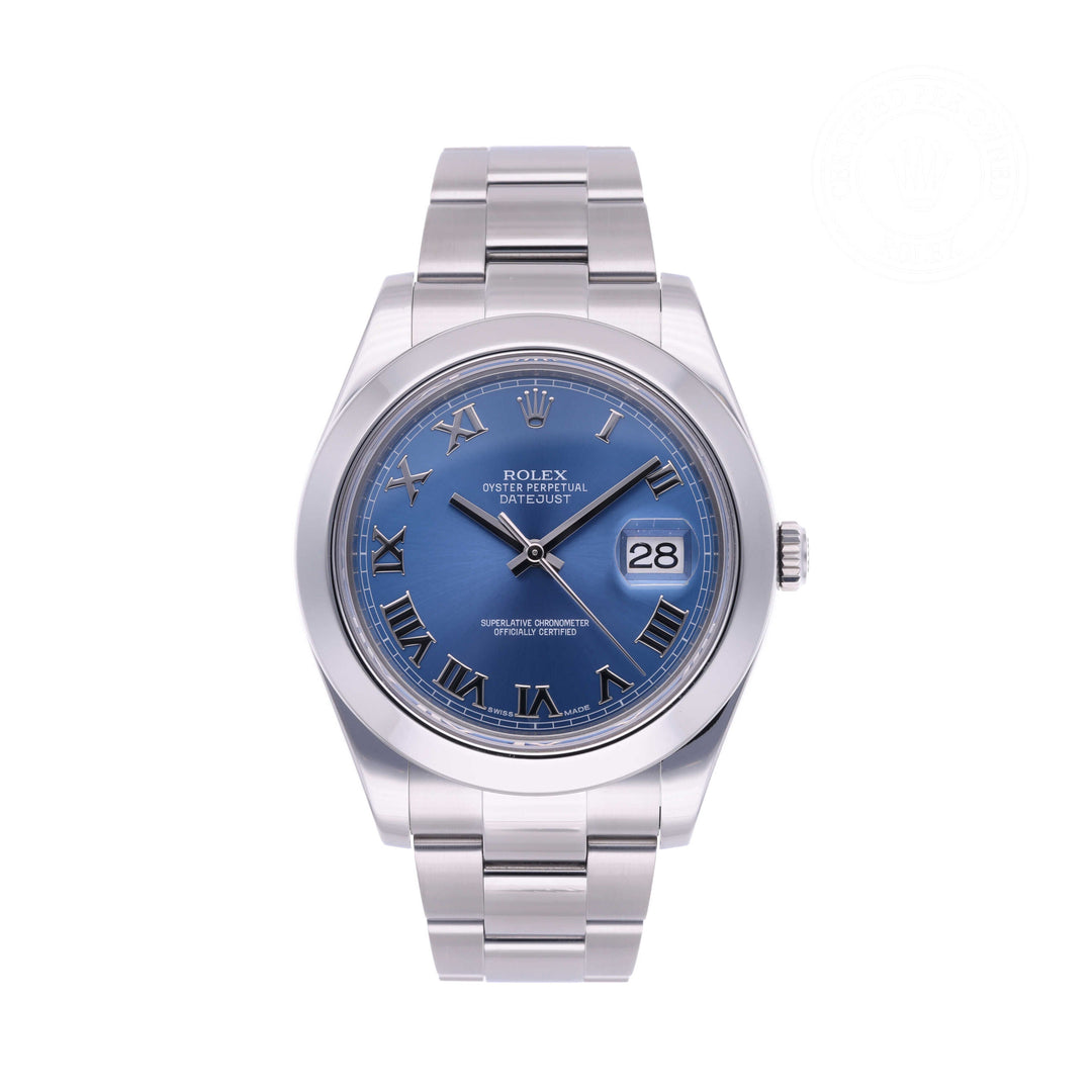 Blue    116300 - Pre-Owned Blue    116300 Blue Dial